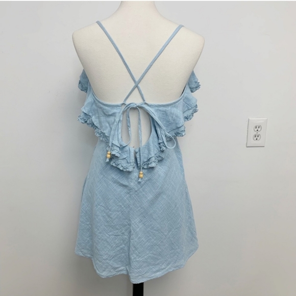 Free People Love Forever Ruffle Mini Dress - Picture 10 of 14